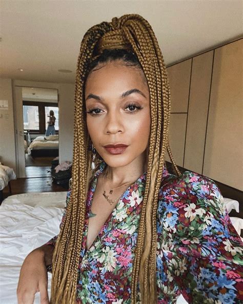 Gorgeous Box Braids Styles And How To Care For Them Blonde Braids My XXX Hot Girl