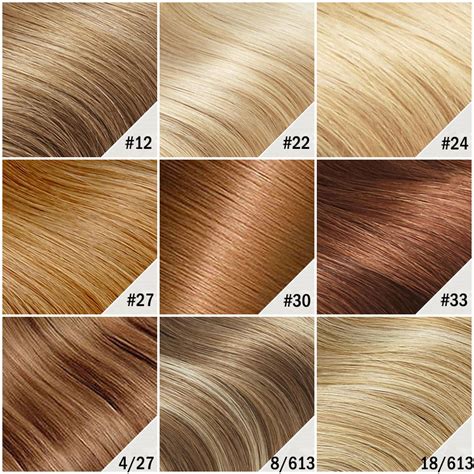 Hair Color Chart Lace Front Wig Shop Hair Color Chart