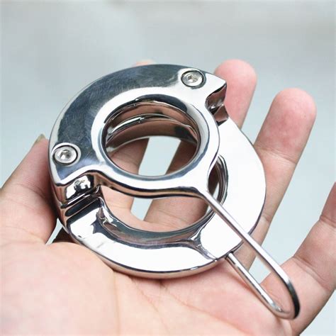 New Design Scrotal Pendant Weight Bearing Ring Metal Testicular Ring