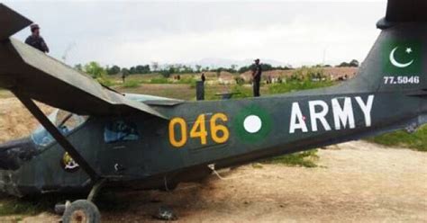 Asian Defence News Pakistan Air Force Aircraft Crash Lands Near Peshawar