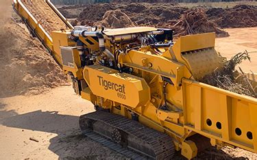 Chippers And Grinders Material Processing Tigercat