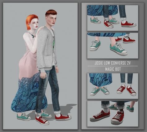 Josie Low Converse 2v At Magic Bot Sims 4 Updates