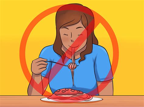 How To Eat Properly Steps With Pictures Wikihow