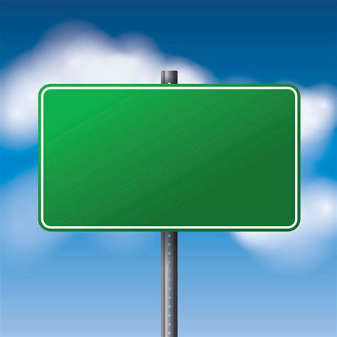Royalty Free Green Street Sign Clip Art Vector Images And Illustrations