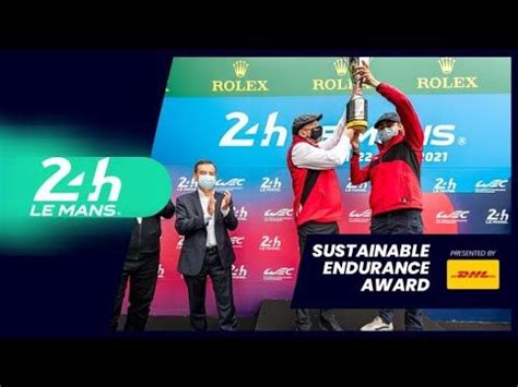 Heures Du Mans Aco Sustainable Endurance Award Presented By
