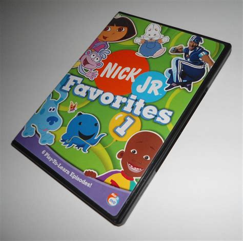 Nick Jr Favorites Vol Dora Explorer Blue S Clues Lazytown Ruby Oswald Dvd Wgl S