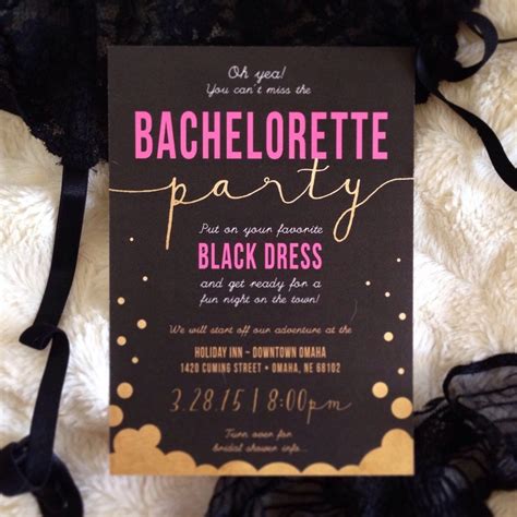 Bachelorette Party Invites Etsy