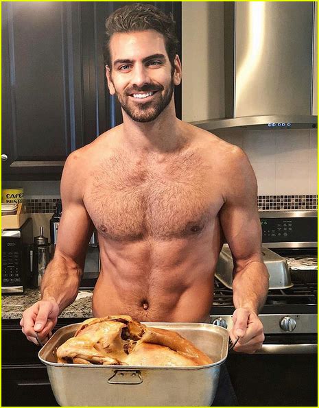Nyle Dimarco Shares Hot Shirtless Photo Cooking Thanksgiving Dinner Photo 3991852 Shirtless