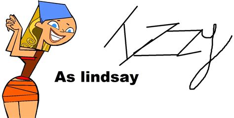 Izzy As Lindsay Total Drama Island Fan Art 13172517 Fanpop