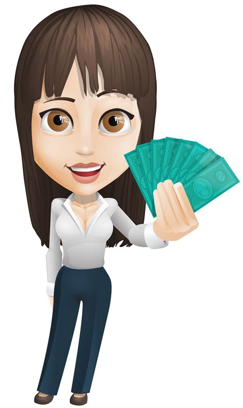 Cartoon elegant woman vector character aka charlotte. Library of businesswoman vector black and white library ...