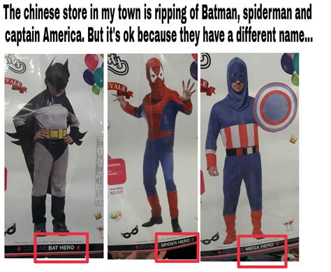 To Rip Off Famous Super Heroes By Changing Their Name Rtherewasanattempt