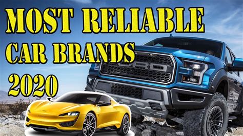 Most reliable car models 2020. Most Reliable Car Brands 2020 | Stream Info - YouTube