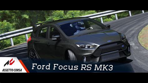 Assetto Corsa Ford Focus RS MK Gunma Gunsai Touge LINKS YouTube