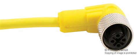 Rkwt 4 63310m Lumberg Automation Sensor Cable Pvc 90° M12 Plug