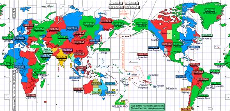 Pacific Centered World Time Zones Map And Current Time 12 Hour Format