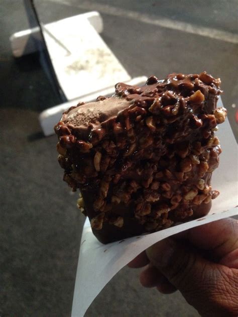 Chocolate Toasted Almond And Toffee Ice Cream Bar Del Mar Fair San