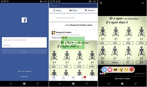 Official Facebook App For Windows 10 Mobile Download