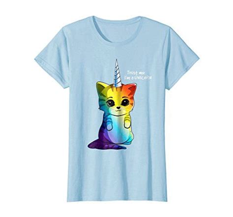 Caticorn Rainbow T Shirt Meowgical Cat Unicorn Kittycorn For Girls Kids