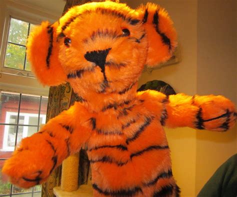 Tiger Arm Puppet Kids Activity Toy Made To Measure Fun Toy Etsy Australia