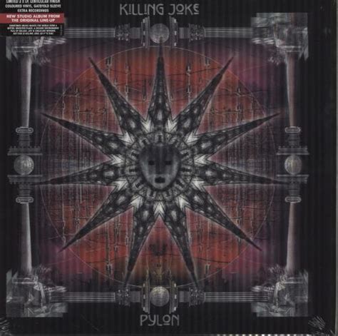 Killing Joke Pylon Coloured Vinyl Hype Sticker Uk 2 Lp Vinyl Record