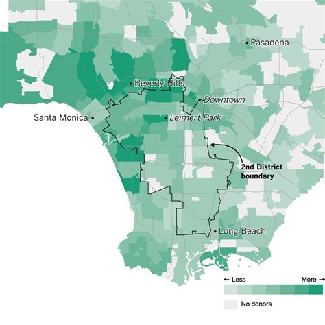 Map Of La County Supervisorial Districts