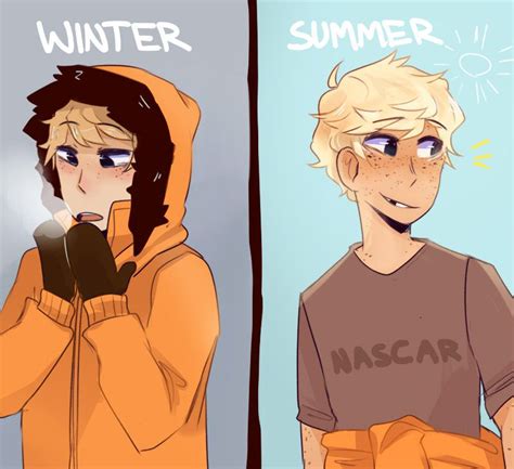 Headcanon Kenny Is One Of Those People Whose Appearance Is Super