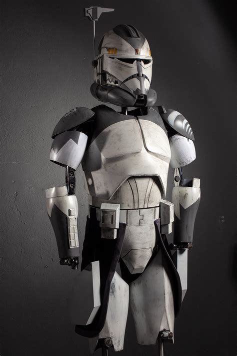 Star Wars Clone Trooper Armor Custom Size Clone Commander Etsy