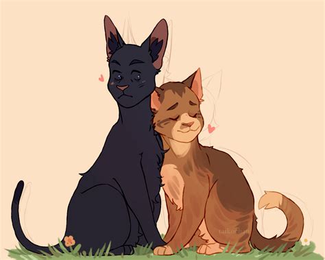 Crowfeather And Leafpool 🌼 Art By Me Warriorcats