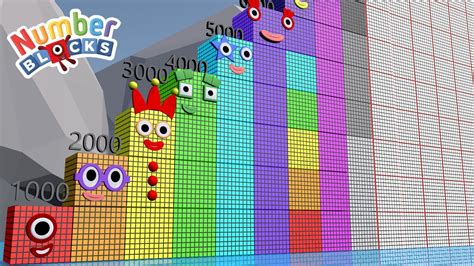 Looking For Numberblocks Step Squad 1000 To 20000 Standing Tall