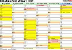 Kalender 2021 nrw excel kalender 2018 hessen kalenderpedia. Kalender Dezember 2020/21 : 18 Monate Kalender ...