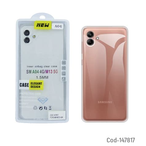 Kolm Carcasa Funda Para Samsung A04 4g Antigolpes De Silicona