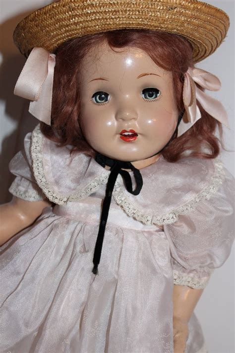 Antique Vintage Composition 27 Peggy Walker Doll From Paris Doll Co