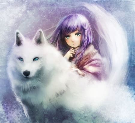 View and download for free this anime wolf wallpaper which comes in best available resolution of 1366x768 in high quality. Wolf ... - Other & Anime Background Wallpapers on Desktop ...