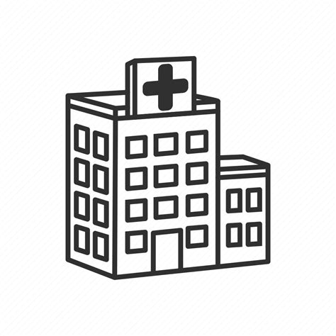 Building, clinic, emergency, emoji, hospital, hospital building ...