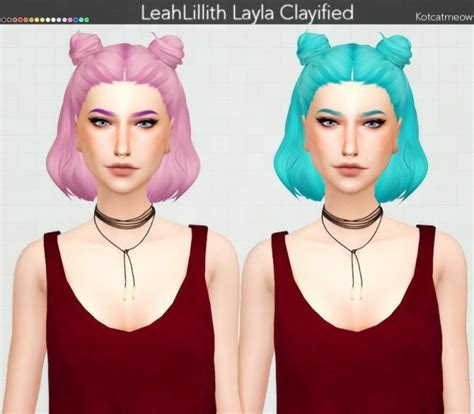 Sims 4 Clayified Hair — Snootysims