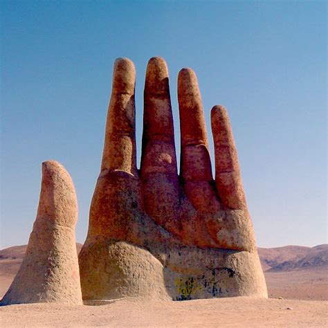 Giant Hand Sculptures Around The World Amusing Planet