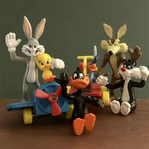 Looney Tunes Mcdonalds Toys 1989 Canadian Happy Meal Toys Etsy