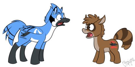 View Topic Regular Ponies A Regular Show And Mlp Crossover