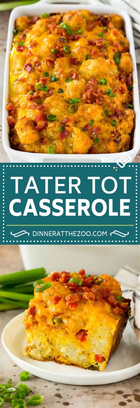 Tater Tot Breakfast Casserole Dinner At The Zoo