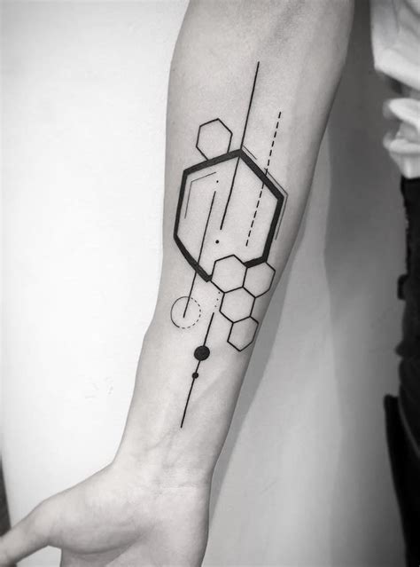 Hexagon Tattoo Geometric Tattoo Tattoo Designs Tattoo Ideas Tattoos