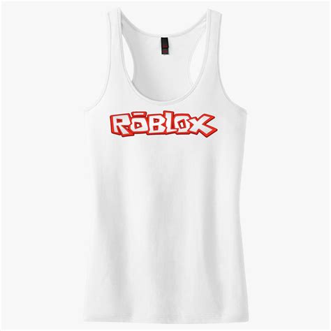 Roblox Title Womens Racerback Tank Top Customon