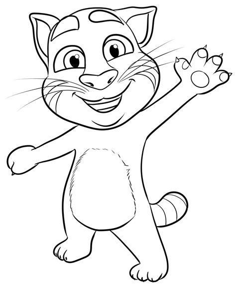Talking Tom Da Colorare Coloring Book Collection The Best Porn Website