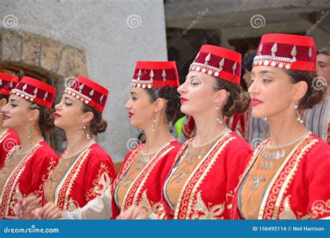 Armenian Folk Dancing Girls Editorial Stock Image Image Of Blouse