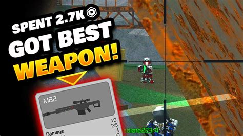 Got Best Weapon In Energy Assault Roblox New Shooter Youtube