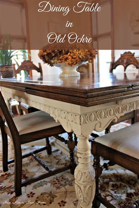 Check out this video if you are even remotely interested in painting any wood project with very little effort! Painted Furniture: Dining Room Table Update | Using chalk ...