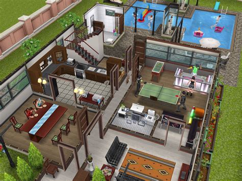 Pin by lizzy harsk on fun stuff sims house plans, sims freeplay layout sims house design sims house sims, floor plan sims freeplay house ideas, ベストオブ two story house blueprints sims 4 さととめ, flubs s family dream house nocc in 2020 sims freeplay. Sims FreePlay Huge House | SimCity BuildIt-Entwickler ...