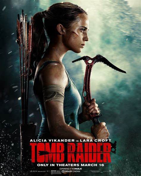 Big Poster Filme Lara Croft Tomb Raider 2018 Lo01 90x60 Cm Elo7