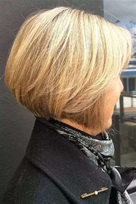The Best 27 Layered Bob Short Hairstyles For Fine Hair Over 60