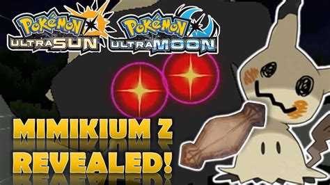Mimikyus New Z Move Revealed Mimikium Z Hype Pokemon Ultra Sun