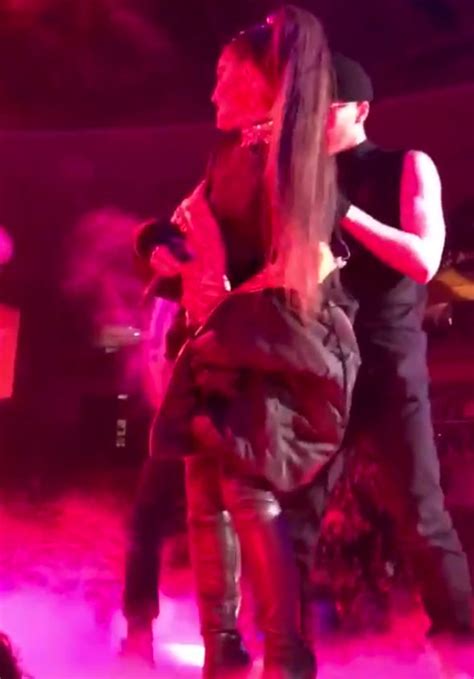 Ariana Grande Suffers Embarrassing Wardrobe Malfunction Mid Concert